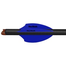    Flex Fletch SK2 Vanes Blue 2 in. 100 pk.