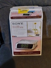 Sony Dream Machine FM/AM Clock Alarm Radio - Model: ICF-C205