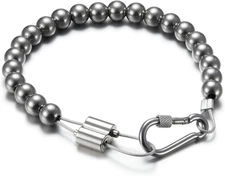 Flag Pole Beaded Retainer Ring, Adjust Length 304 Stainless Steel Flagpole Weigh