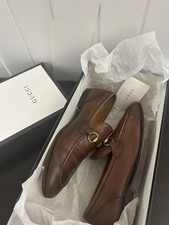 Gucci Jordaan Leather Horsebit Loafer Men's - Size 10.5 US