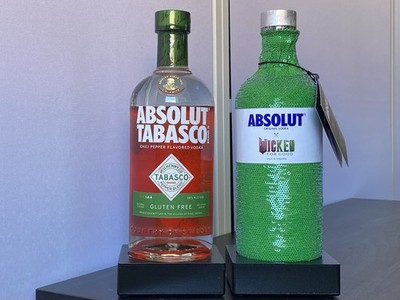 [Summer Sale] Absolut Vodka Tabasco + Wicked Skin 750ml USA