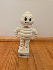 MICHELIN MAN 4"3/4 RETIRED VINTAGE BOBBLEHEAD DOLL PROMOTIONAL MICHELIN TIRE MAN