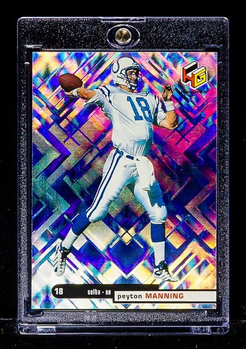 Peyton Manning #23 — 1999 Upper Deck Hologrfx football card