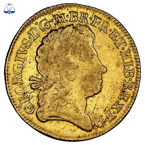 Coin - Great-Britain George I - Gold Guinea 1716 - NGC VF 35 - Treasure Ellerby