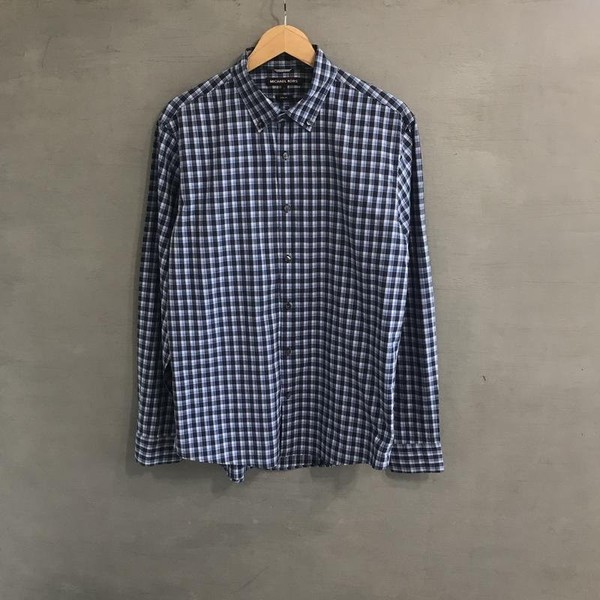 Men Michael Kors Shirt Multicolor Cotton 42 / XL /