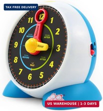 BEST LEARNING Learning Clock - Educational Talking Learn to Tell Time Teaching T