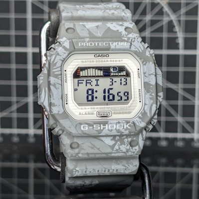 カシオ G-SHOCK GLX5600 Casio G-Shock FLORAL PRINT GLX-5600 Tide Graph Moon Data Grey