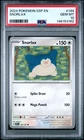 2024 POKEMON SSP EN-SURGING SPARKS #144 SNORLAX PSA 10