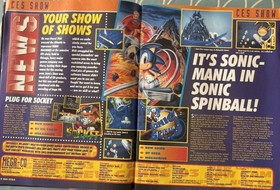 Mean Machines Sega Magazine megadrive #10 AUG 1992 Sonic Jurassic Park Virtual R