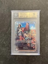 Shanks (2025 PSA Magazine Promo) OP09-001 One Piece Promotion Cards Foil BGS 10