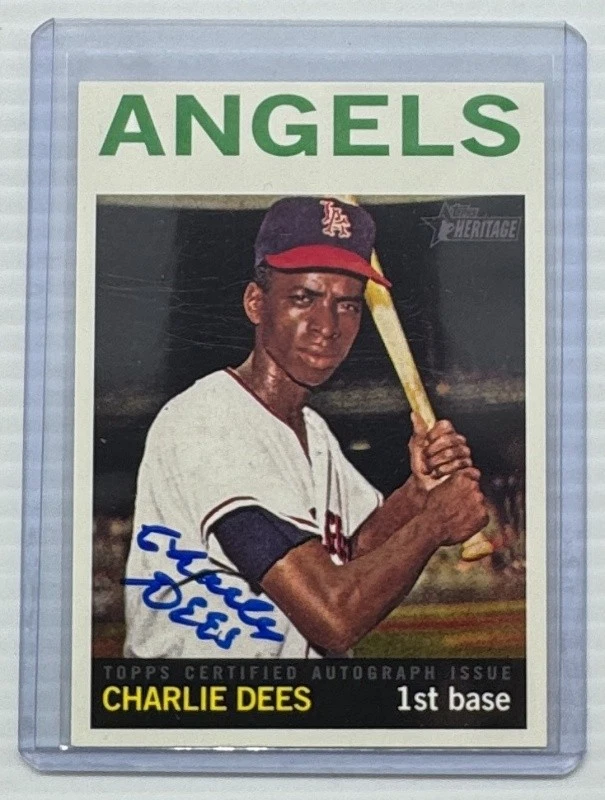 Charlie Dees trading card
