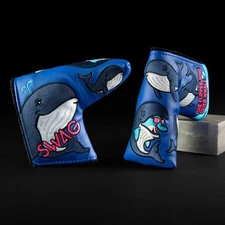Swag Golf THE FLIPPER WHO CRIED WHALE Blade Golf Headcover *NOOB Sold Out