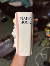 Baby Book Ceramic Keepsake Figurine