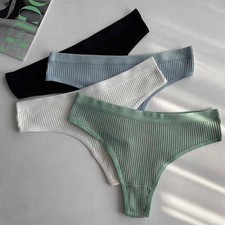 Perizoma vita bassa filo intimo per donna slip all'uncinetto anti esposizione a forma di T