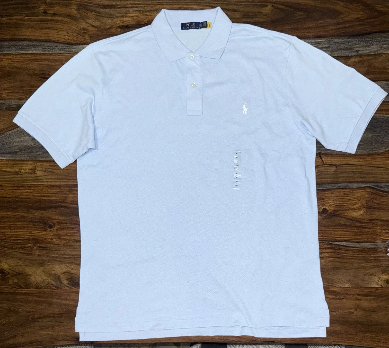 Polo Ralph Lauren Light Blue Mesh Short Sleeve Shirt Big & Tall Men’s Size 2XLT