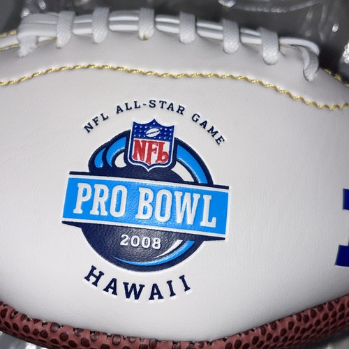 Minnesota Vikings Adrian Peterson signed mini -football 2008 Pro bowl Hawaii - Picture 2 of 7