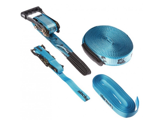 Slackers 50' Slackline Wave Walker Kit Azul SLA465 NUEVO EN CAJA ¡Envío rápido y gratuito! - Imagen 9 de 11