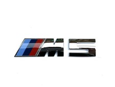 Fit For Bmw M5 Silver Chrome Style Rear Trunk Emblem Badge M Sticker Fit For Bmw M5 Silver Chrome Style Rear Trunk Emblem Badge M Sticker