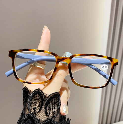 Classic Square Anti Blue Light Reading Glasses For Women Presbyopic Glasses New - Picture 6 of 22