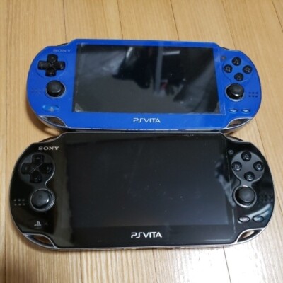 PlayStation PS Vita 2pcs set PCH-1000 ×2 sony blue Black