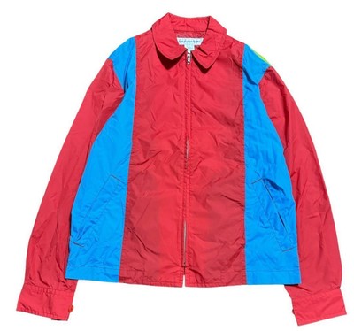 COMME des GARCONS SHIRT Multicolor Zip Up Nylon Jacket Size JP-L 