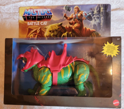 New -Masters Of The Universe Battle Cat Action Figure He-Man New in Box