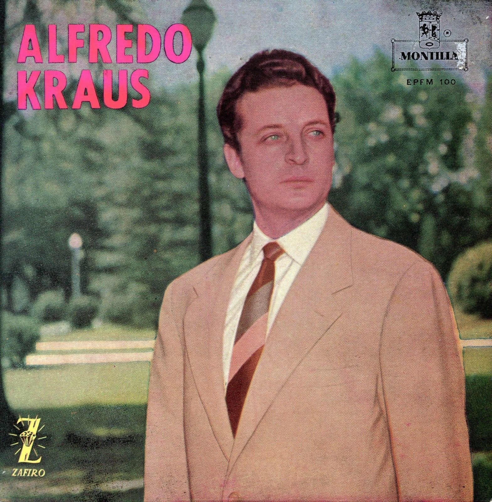 ALFREDO KRAUS / Granada Princesita / MONTILLA EPFM100 Press. Spain