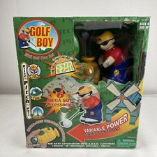 Vintage Golf Boy Mini Play Set 6 Mega Accessories Remote Control Mega Machines