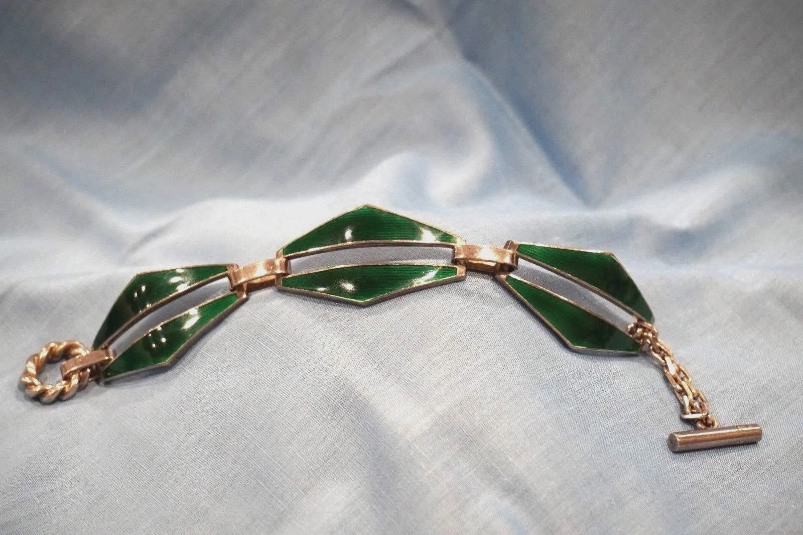 RARE BRACELET GUCCI DESIGNER ANTONIO FALLACI 900 ARGENT ÉMAILLÉ 