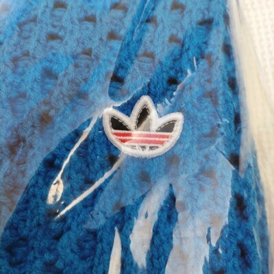 adidas x CLOT Crochet Track Top Bright Blue IF4268 Japan XL Size