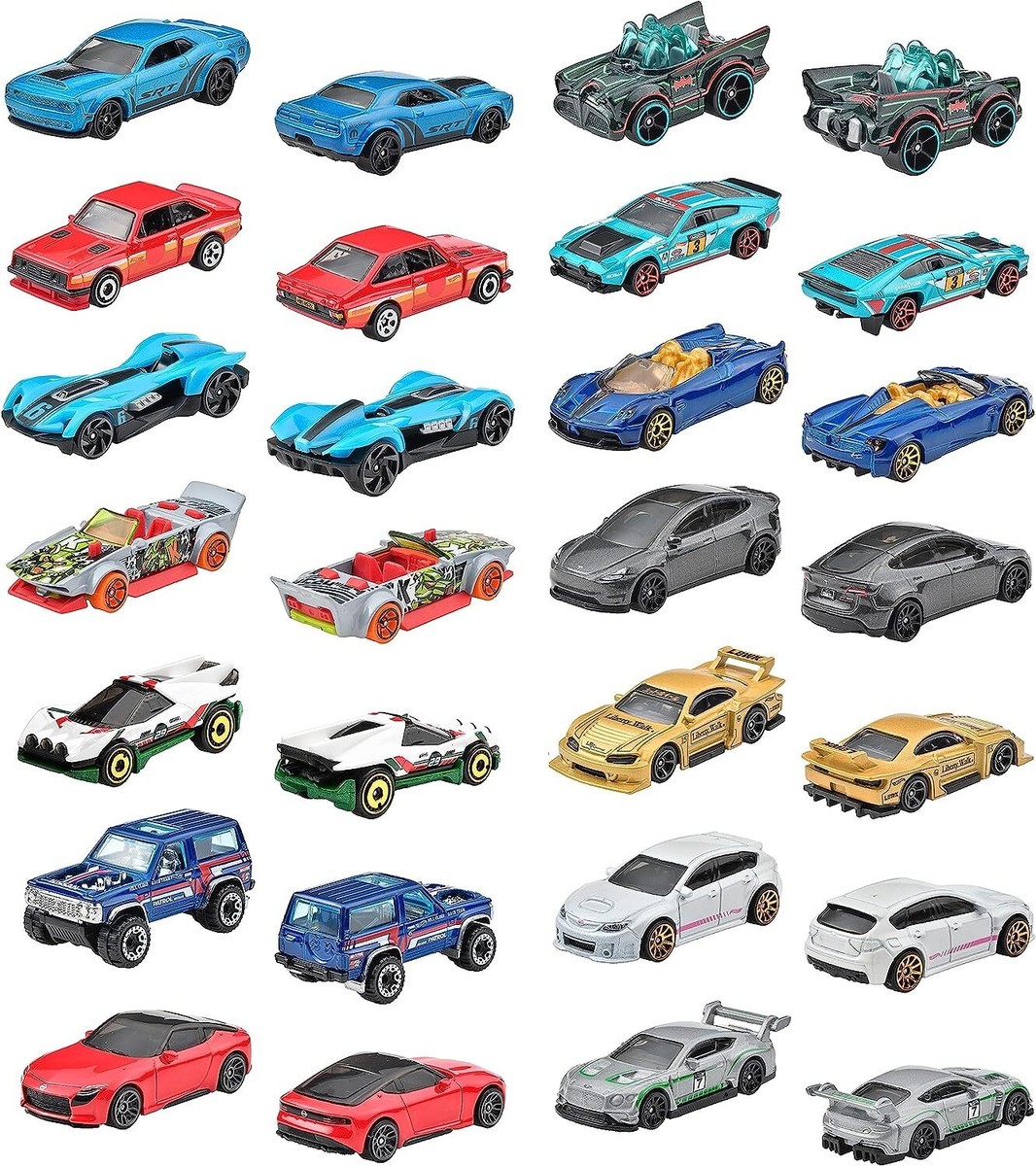 NEW MATTEL Hot Wheels Basic Car Assort 36 Miniture Cars BOX C4982