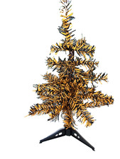 Halloween Tree Orange and Black 18" TALL READY FOR DECORATIONS