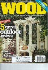 Better Homes And Gardens - Wood Magazine April 2002 Issue No. 141