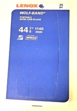 44-7/8" x 1/2 x 18 TPI Band Saw Blades Lenox Wolf-band 3842538PW18 LOT OF 25