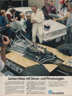 Volkswagen VW Golf I GTI - Reklame Werbeanzeige Original-Werbung 1981