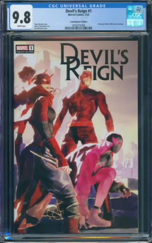 Devil's Reign #1 ComicXposure Edition - CGC 9.8 - NM/M! - Only 4 in Population!