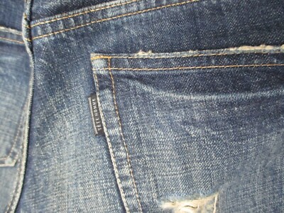 Issey Miyake Tete Homme Japanese denim blue jeans T.E. vtg