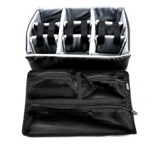 Grey Padded Dividers Lid Organizer fits Harbor Freight Apache 3800 case w Bonus