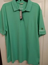 Cutter & Buck Golf Polo Shirt Men's Extra Large Applied Felts Logo On Sleeve NEW