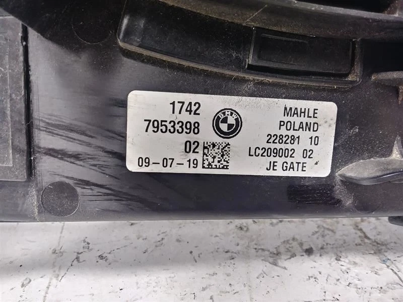 Radiator Fan Motor Fan Assembly Radiator Fits 17-20 BMW ALPINA B7 666592 - Image 2 of 4