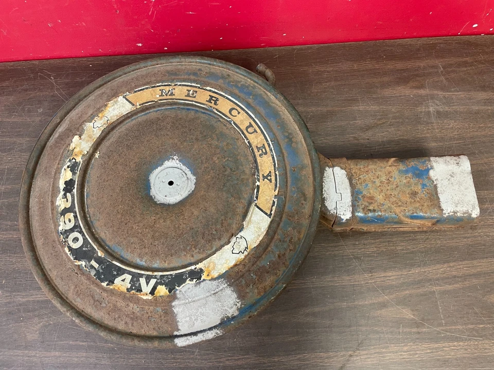 Ford Mustang Torino 390 1968 Mercury Cougar 4V filtro de aire montaje código S 723 Foto 2 de 4