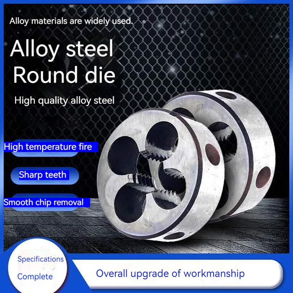 1pcs Metric Right Hand Die M28X1.5mm Dies Threading Tools 28mmX1.5mm pitch - Image 2 of 4