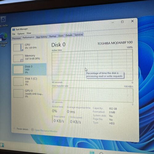 1TB HDD +128GB SSD Dell Inspiron 3502 P90F003 Intel Celeron N402 UHD 600 8GB Ram - Picture 11 of 14