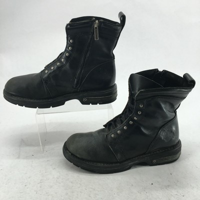 side zip motorcycle boots