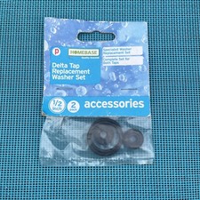 Delta Tap washer set1/2'' x Pack of 2 by Homebase,Tap & Sink Accessories 