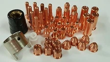 43pc Plasma Cut Tip/Electrode For Cebora CB70 CB-70 P70 Torch YA5550A 1150 