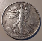 1937-S San Francisco Mint US 50C Walking Liberty Half Dollar (#19w-6368)