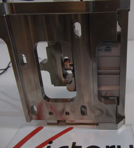 Used SMC CQ2B50-10D-XB13 Actuator Cylinder w/Machined Base & Attachments - Picture 7 of 7