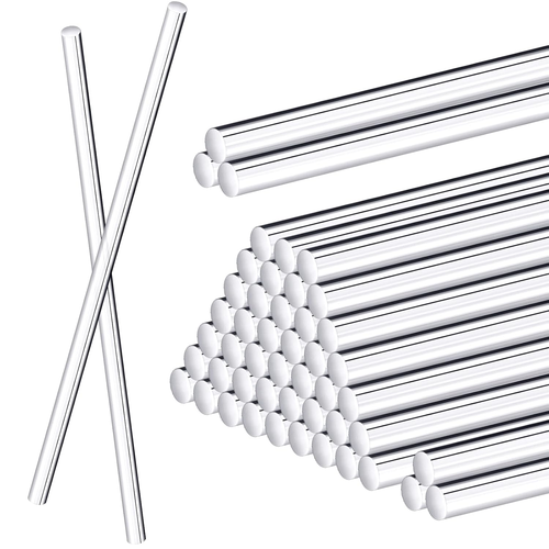 30 Pieces 12 Inch Acrylic Dowel Rods for DIY Crafts 0.25 Inch Diameter Acrylic r - Imagen 11 de 12