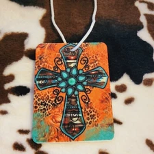 Western Cross Unscented Hanging Car Air Freshener